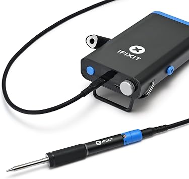 iFixit FixHub Portable Soldering Station - Repairable, Quick Heat-up