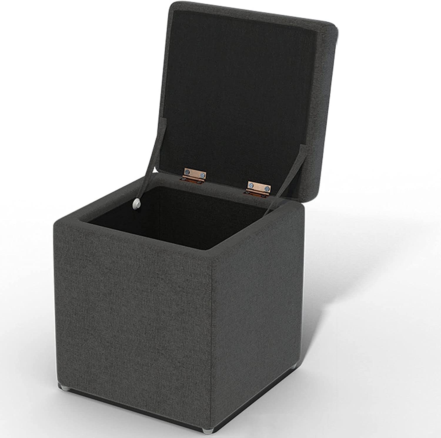 Repose-pieds pouf de rangement cube et tabouret de changement de chaussures