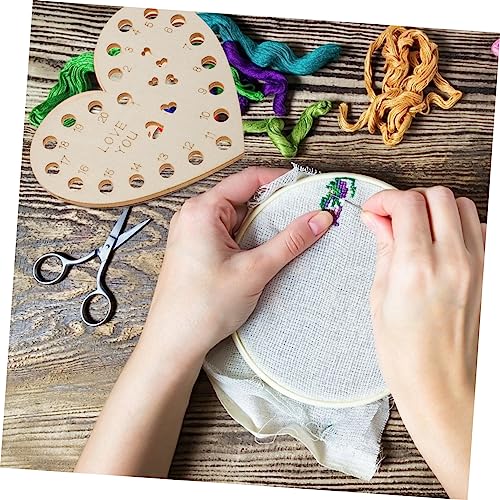 Image of COHEALI Embroidery Floss Organizer Thread Holder Lightweight and Portable for Craft Storage and Thread Management