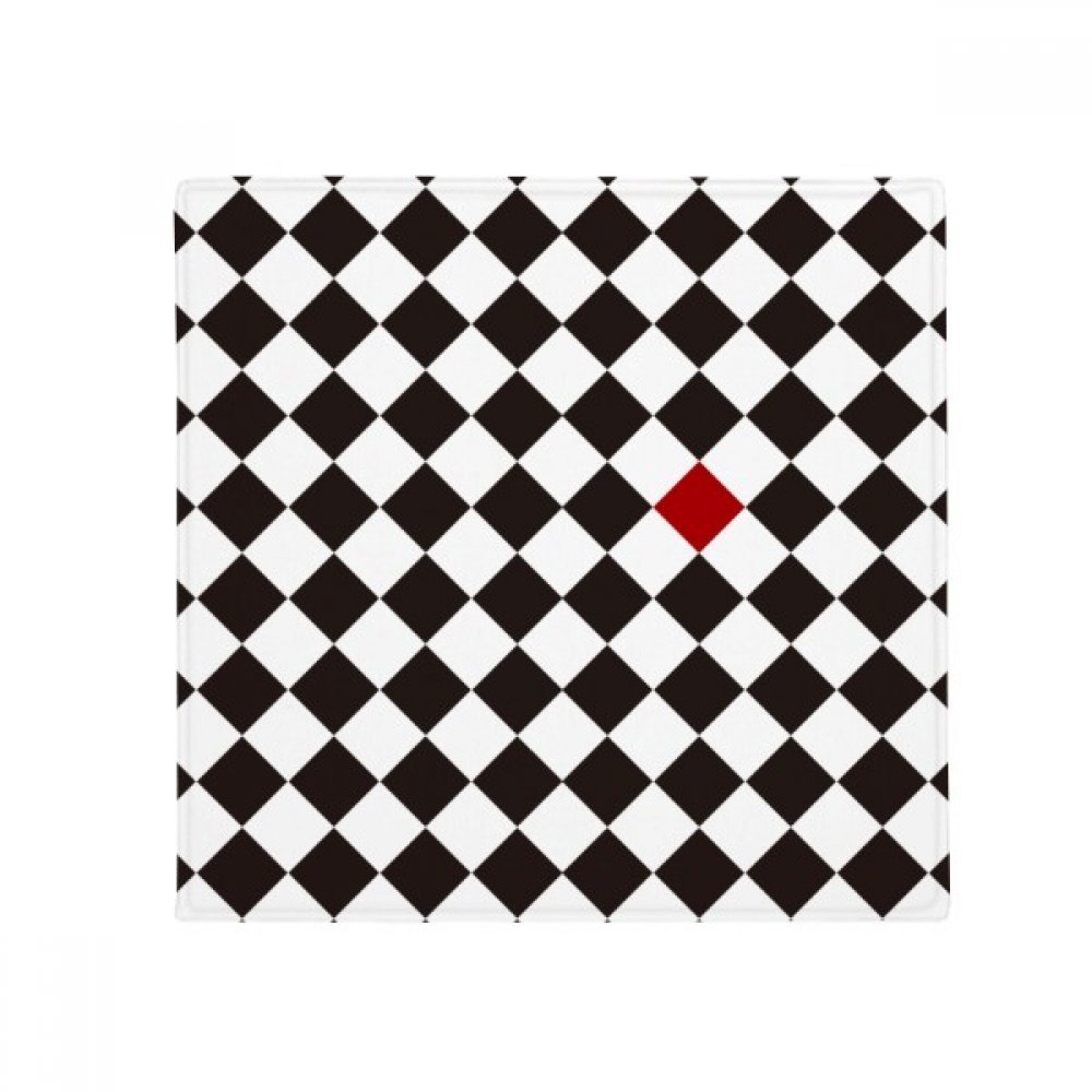 Tapis de sol anti-dérapant 50x50 cm motif géométrique multicolore pour salon et cuisine