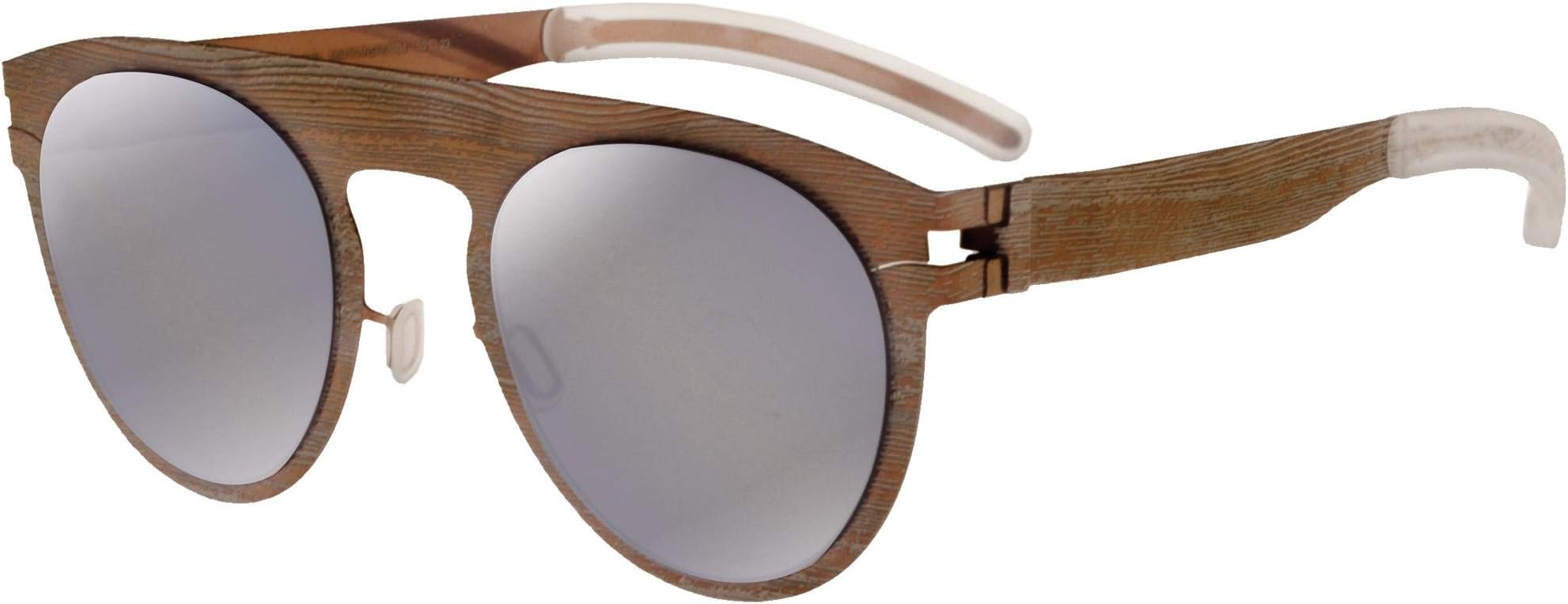 MAISON MARGIELA MMTRANSFER004 Rose Gold Light Grey Pine/Brown Flash 18/18/0 unisex Sunglasses