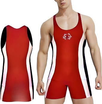 Mens Wrestling Suit Mens Wrestling Sprinter Singlet Suit