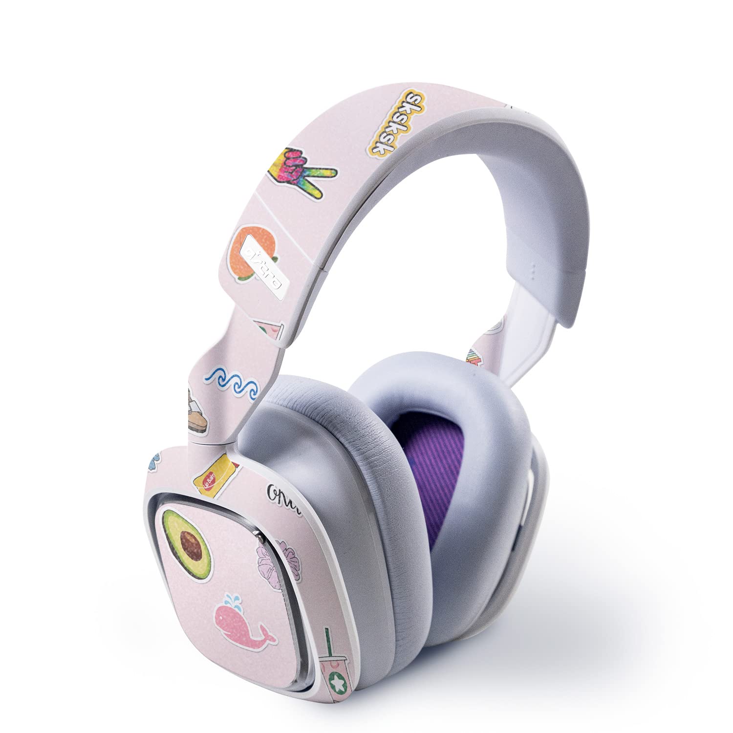 MightySkins Glossy Glitter Skin Compatible with Astro A30 Wireless Gaming Headset - VSCO1 | Protective, Durable High-Gloss Glitter Finish | Easy to Apply, Remove, and Change Styles | Made in The USA