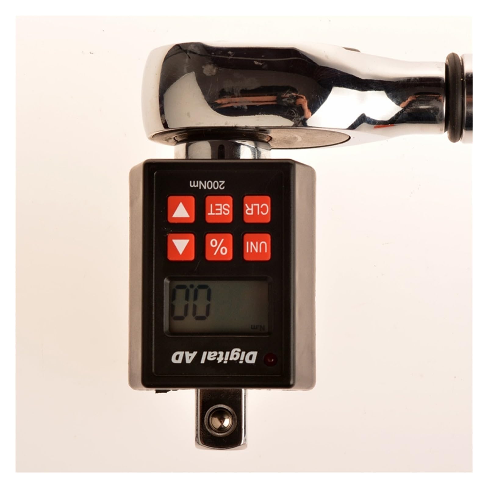 Adattatore for chiave dinamometrica con display digitale Chiave elettronica regolabile Riparazione auto for bici 2-200Nm Misurazione Precisa