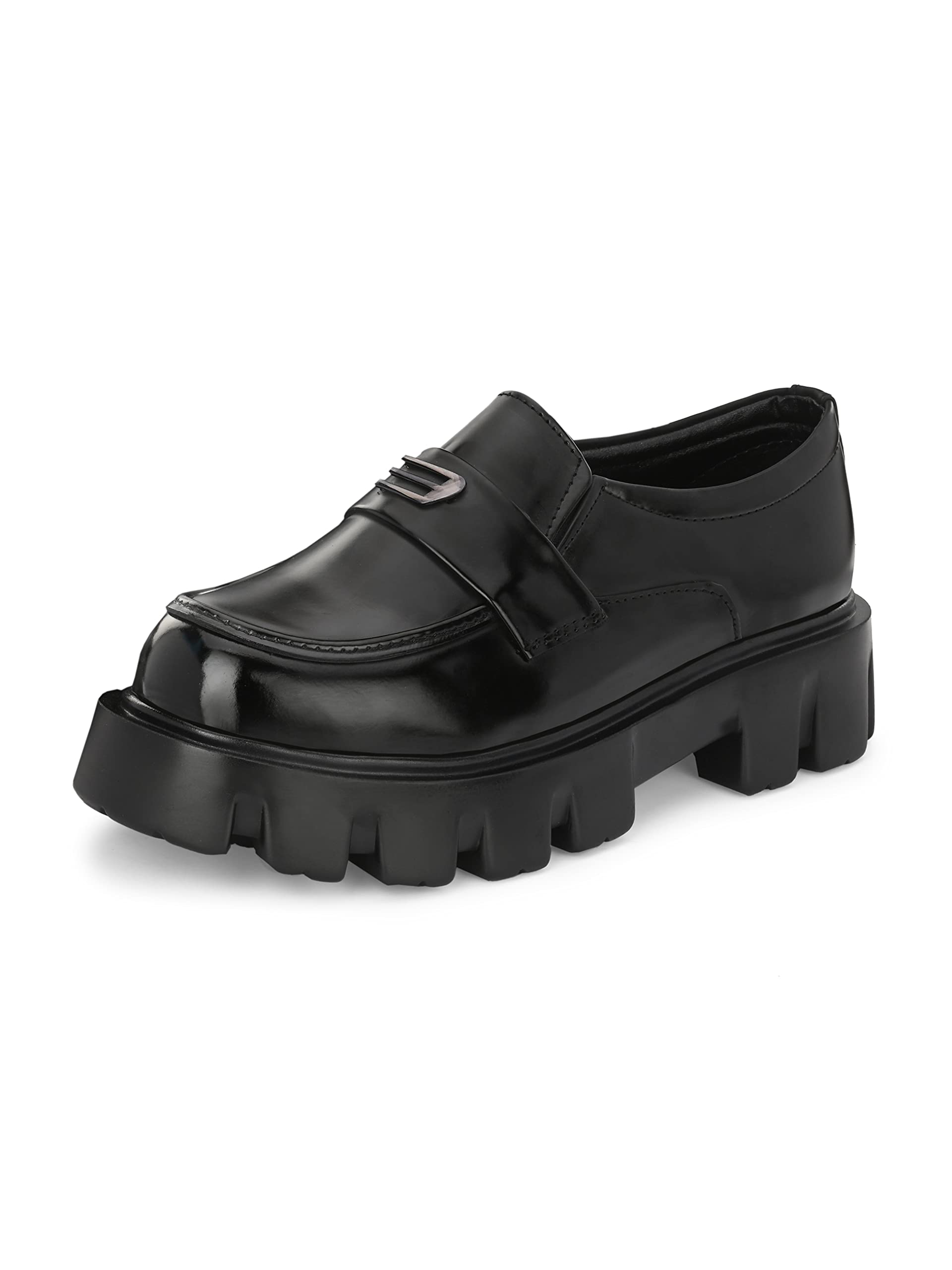 Eego Italy Slip On Chunky Shoes_WD-2-NORMAL-9 Black (B0C42XXZP9) Amazon Price History, Amazon Price Tracker