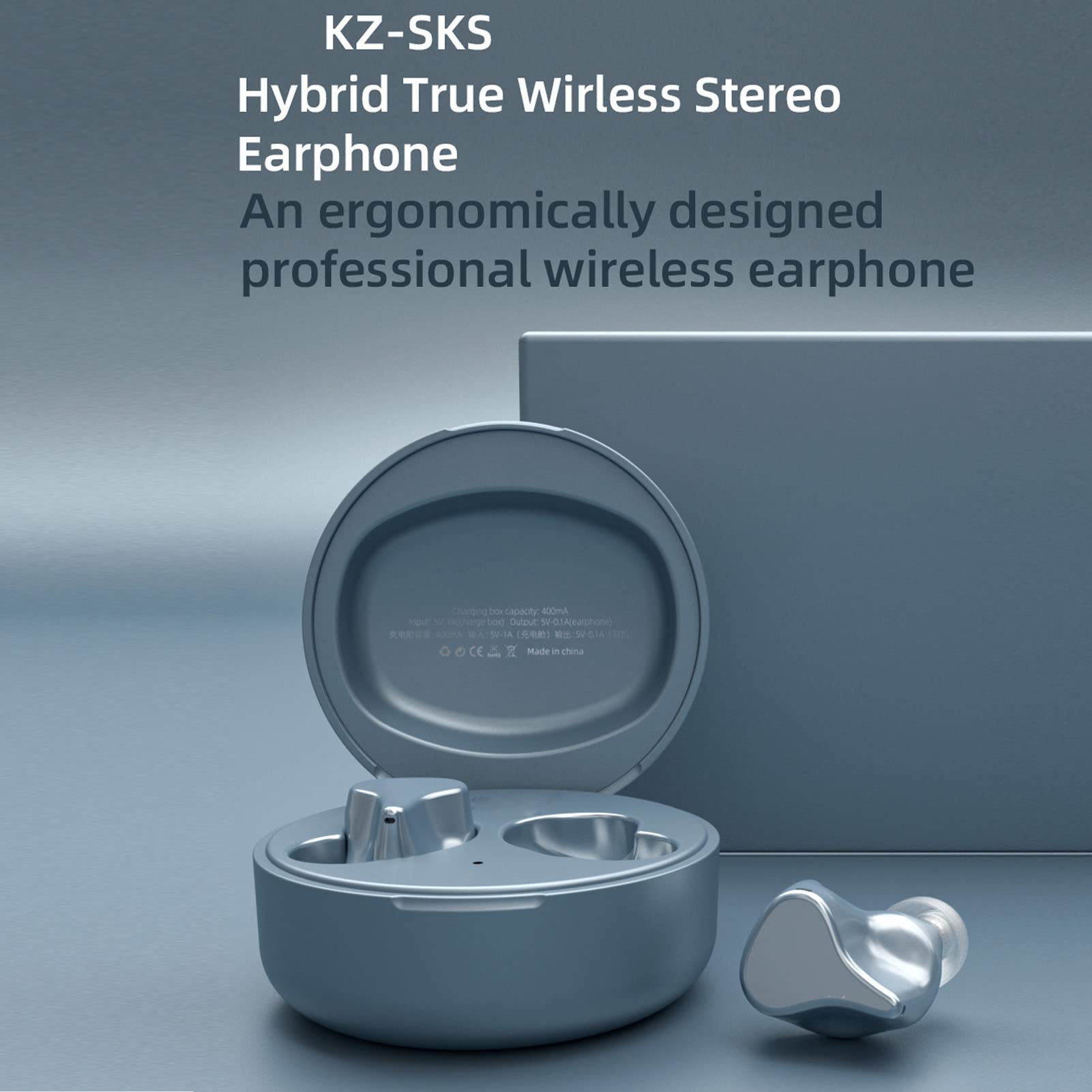 Yosoo Health Gear SKS Bluetooth 5.2 Écouteurs, 10mm Dynamique + 30019