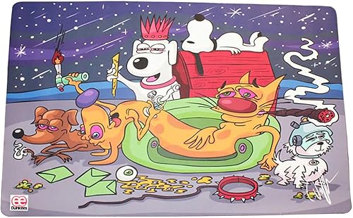 Dunkees Dawgs - Mantel individual de silicona antiadherente resistente al calor