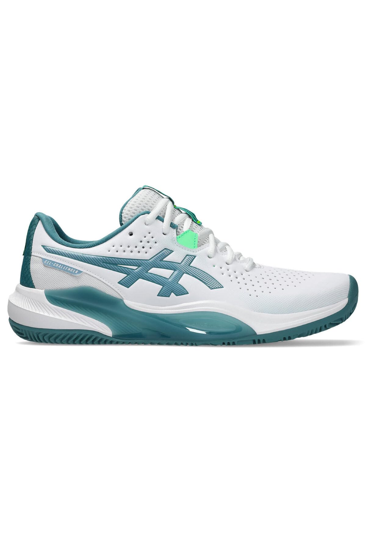 Asics Men's White Gel-Challenger 15 Padel Trainers in Size 7.5, Sports Direct