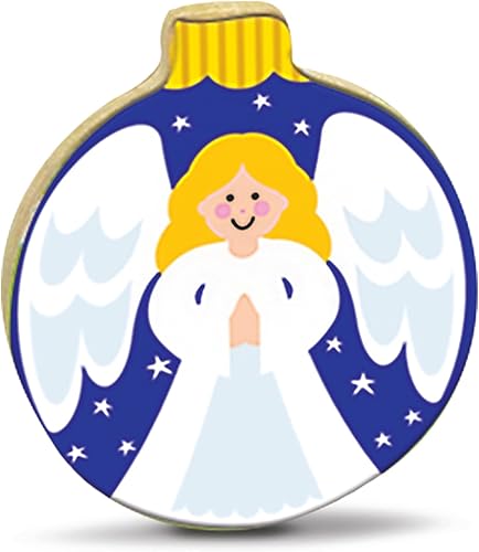 Miniatura 11 de De Melissa & Doug, calendario de madera con cuenta regresiva a la Navidad, Anaranjado