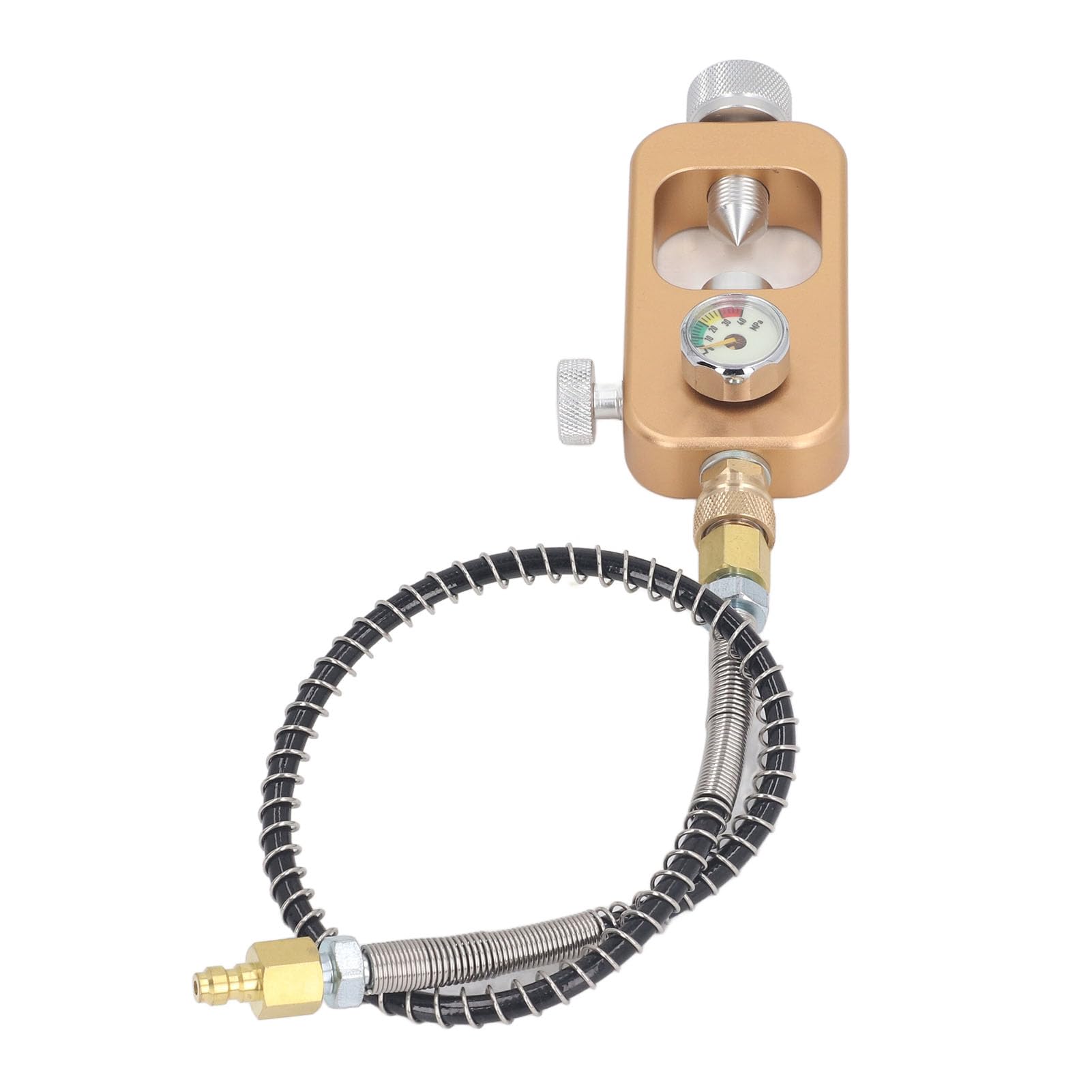 Adaptateur de Valve de Plongée DIN avec Tuyau Station de Remplissage de Plongée DIN Adaptateur de Station de Remplissage 4500Psi Système de Remplissage de Réservoir HPA pour