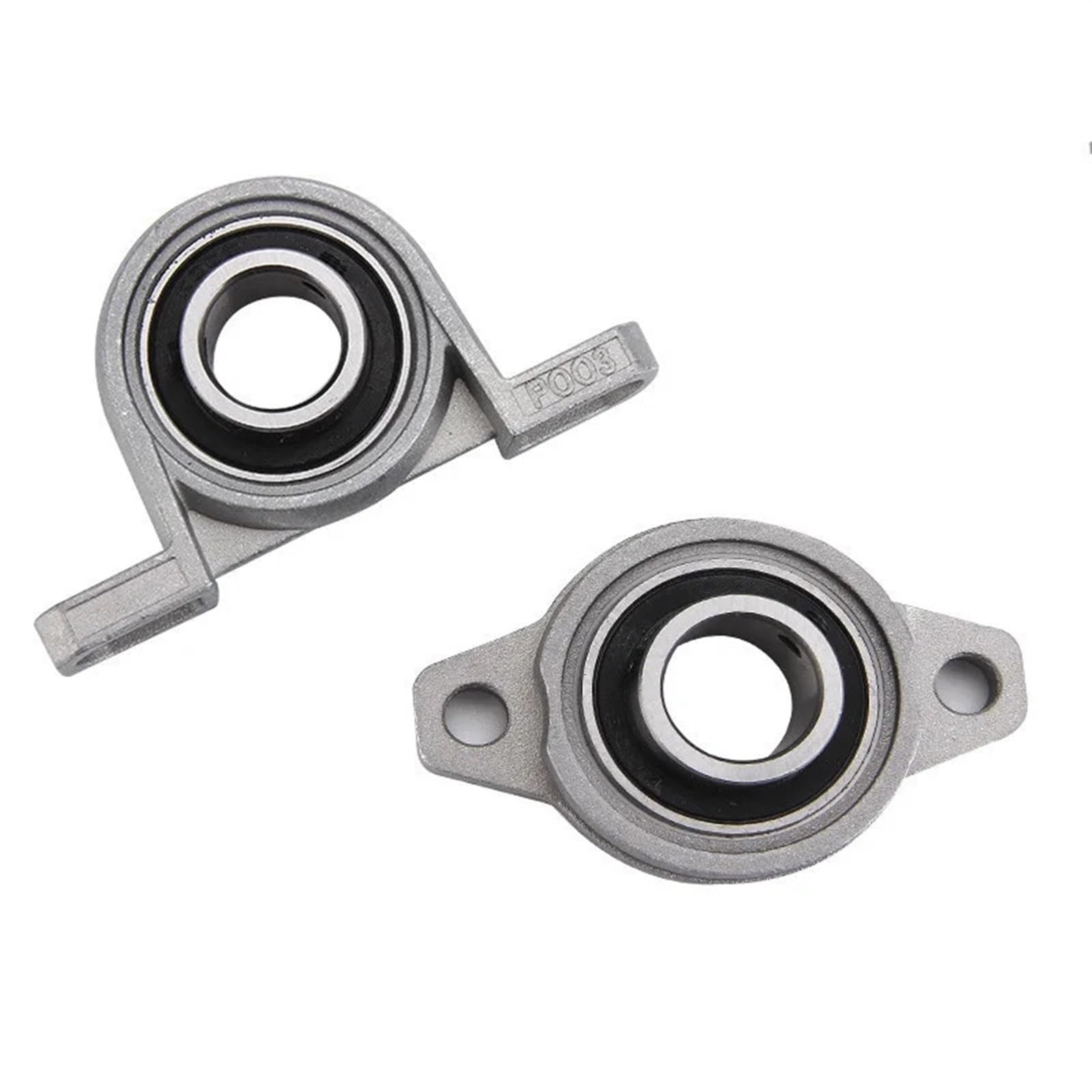 2 pz In Lega di Zinco Diametro Da 8mm A 30mm Foro Cuscinetto A Sfere Blocco di Cuscino Montato Supporto Kfl08 Kfl000 Kfl001 Kp08 Kp000 Kp001 Kp002(KP002 15mm)