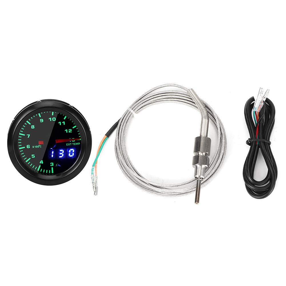 Auto 2in temperatura di scarico EGT indicatore contatore puntatore display LED digitale Kit contatore universale