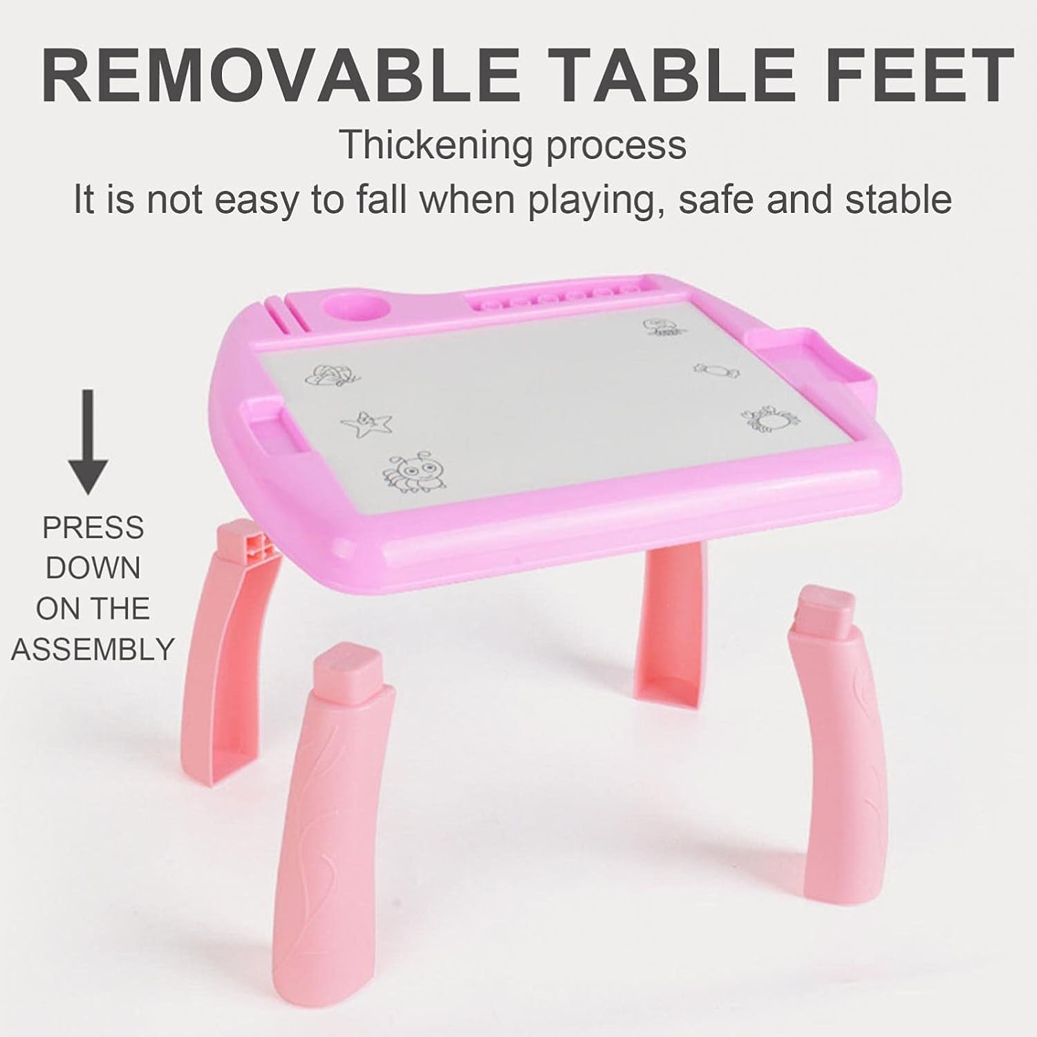 Child Smart Giraffe Style Projector Desk With Light & Music Learning Painting Machine Toy 5ML Children's Intelligent Projection Painting Machine Enlightenment Early Education Drawing Board Table With Brush Giraffe : Toys & Games