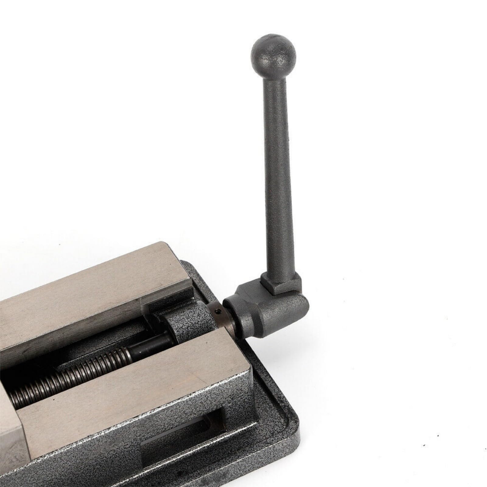 Banco de precisión CNC con cerradura de sujeción Vise Fresadora Bench Clamp Vice 6 pulgadas, se puede utilizar para sierras, limas, cincelar algunos trabajos de montaje y desmontaje