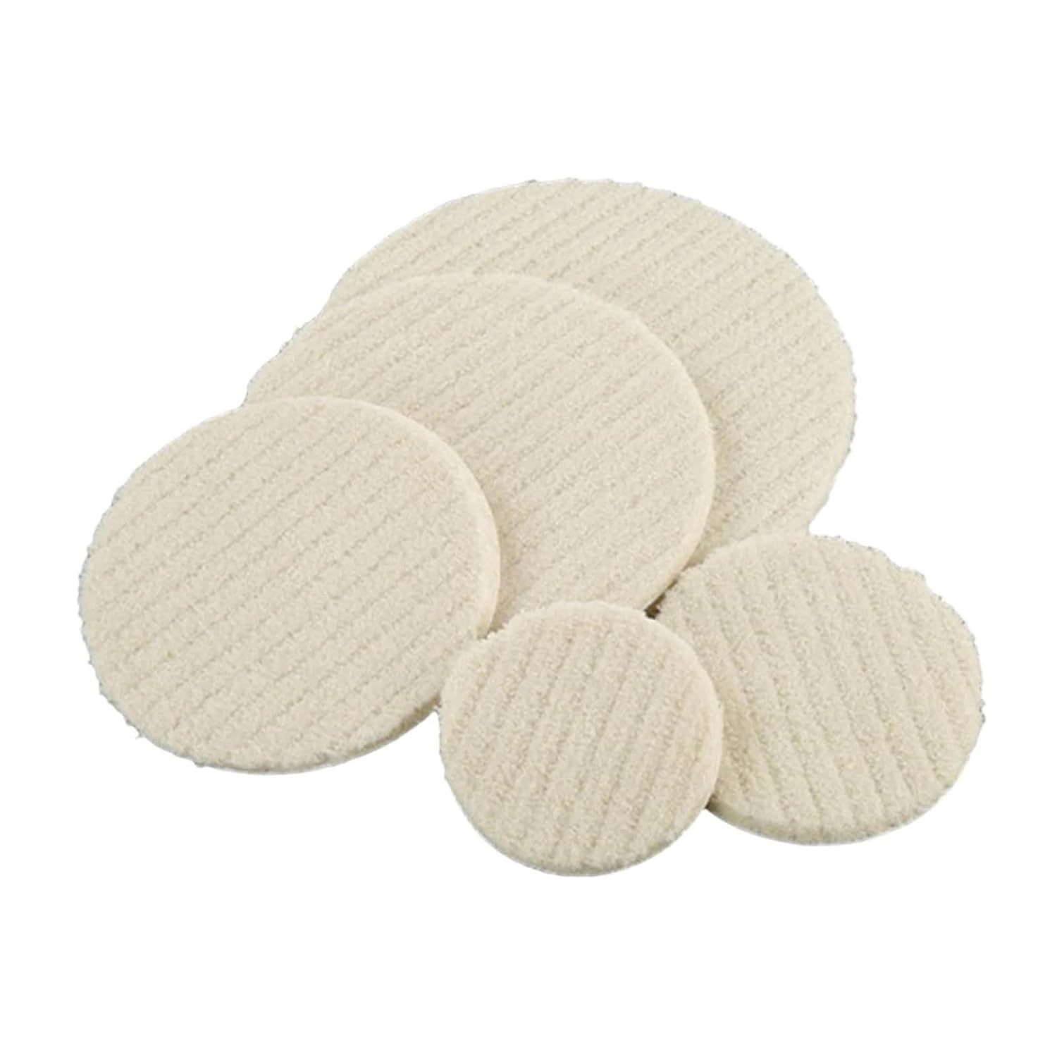 1pc Polishing Pads Wool Buffing Felt Wheel Buffer Pad for Glass Automotive Glass Stainless Steel Furniture Wood Scouring Pad(100mm)