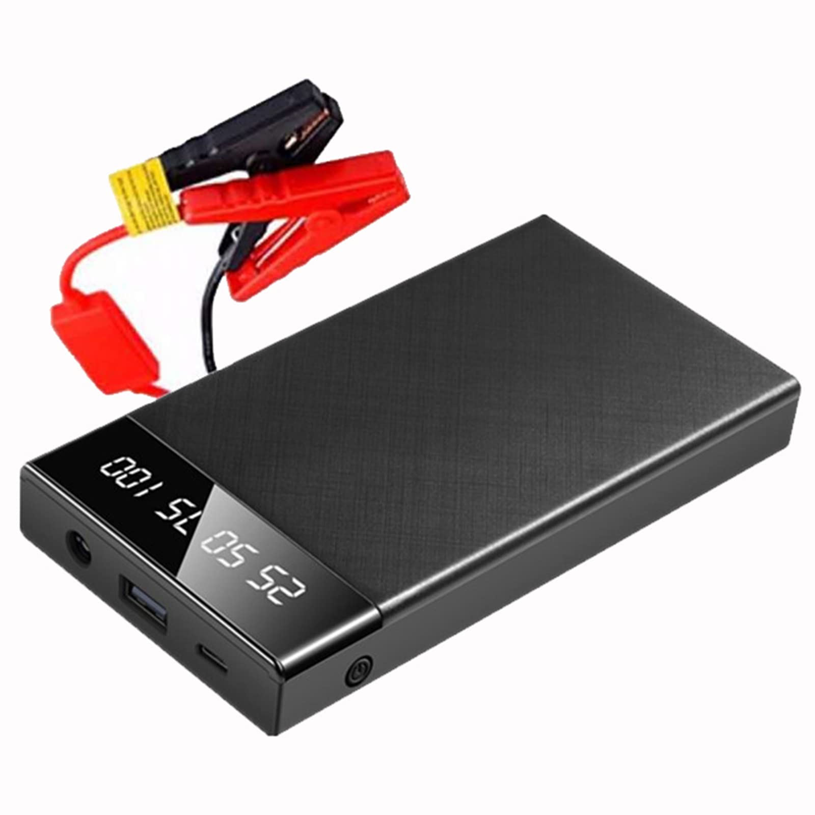 Avviatore di Emergenza per Batteria per Auto Alimentatore Portatile per Avviamento di Emergenza Alimentatore Mobile 12V Tesoro di Ricarica Multifunzione per Batteria di Accensione per Auto