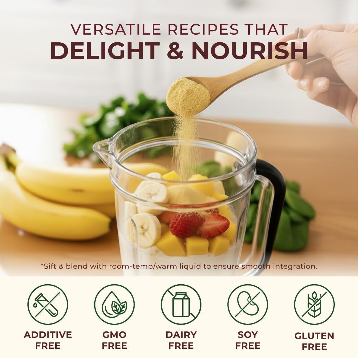 Gya Tea Co Pea Protein Powder, 5.29 oz | 0.33 lb - Vegan Pea Protein Isolate - Easy To Digest Bloating-Free Plant Protein Powder for Shakes, Smoothies, Baking - Non-GMO, Gluten Free, Keto Friendly - Image 6