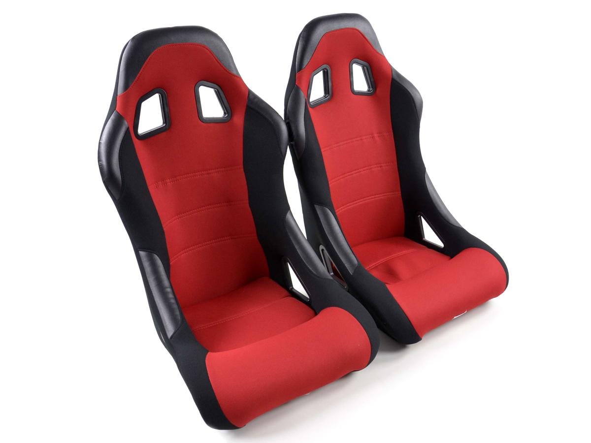 Set di sedili sportivi Edition 4, 1 x sinistra, 1 x destra, rosso