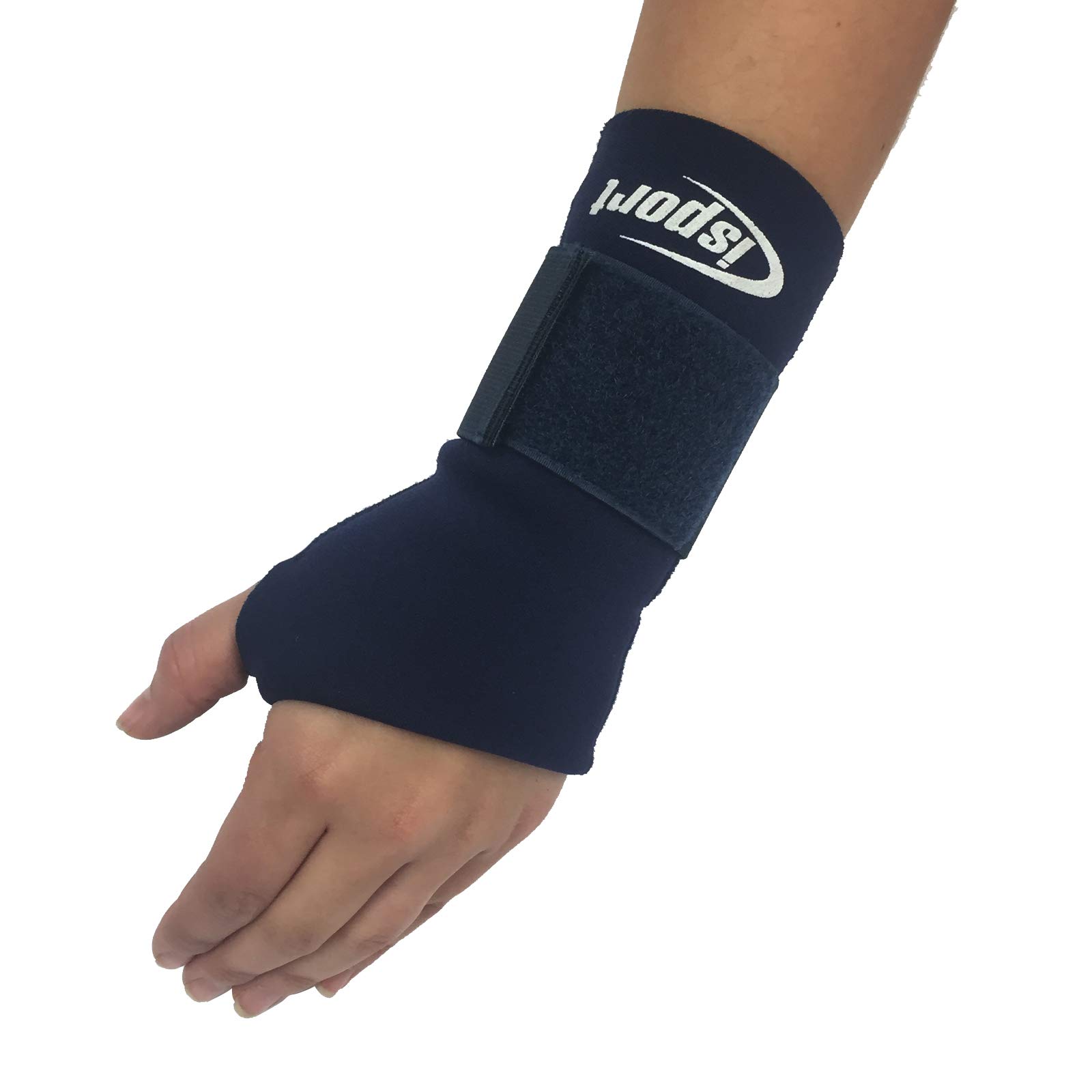 iSport PROFESSIONAL THICK 2MM NEOPRENE HAND WRIST COMPRESSION WARMING COMFORT SUPPORT GUARD MEDIUM (14.0CM X 17.0CM)