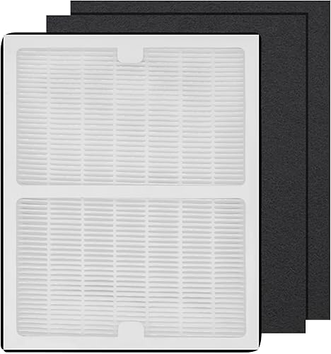 Miniatura 9 de Filtros de repuesto A para purificadores de aire Idylis AC-2119, IAP-10-100, IAP-10-150, IAPC-40-140 y Filtrete FAP-C01-A, parte # IAF-H-100A (1