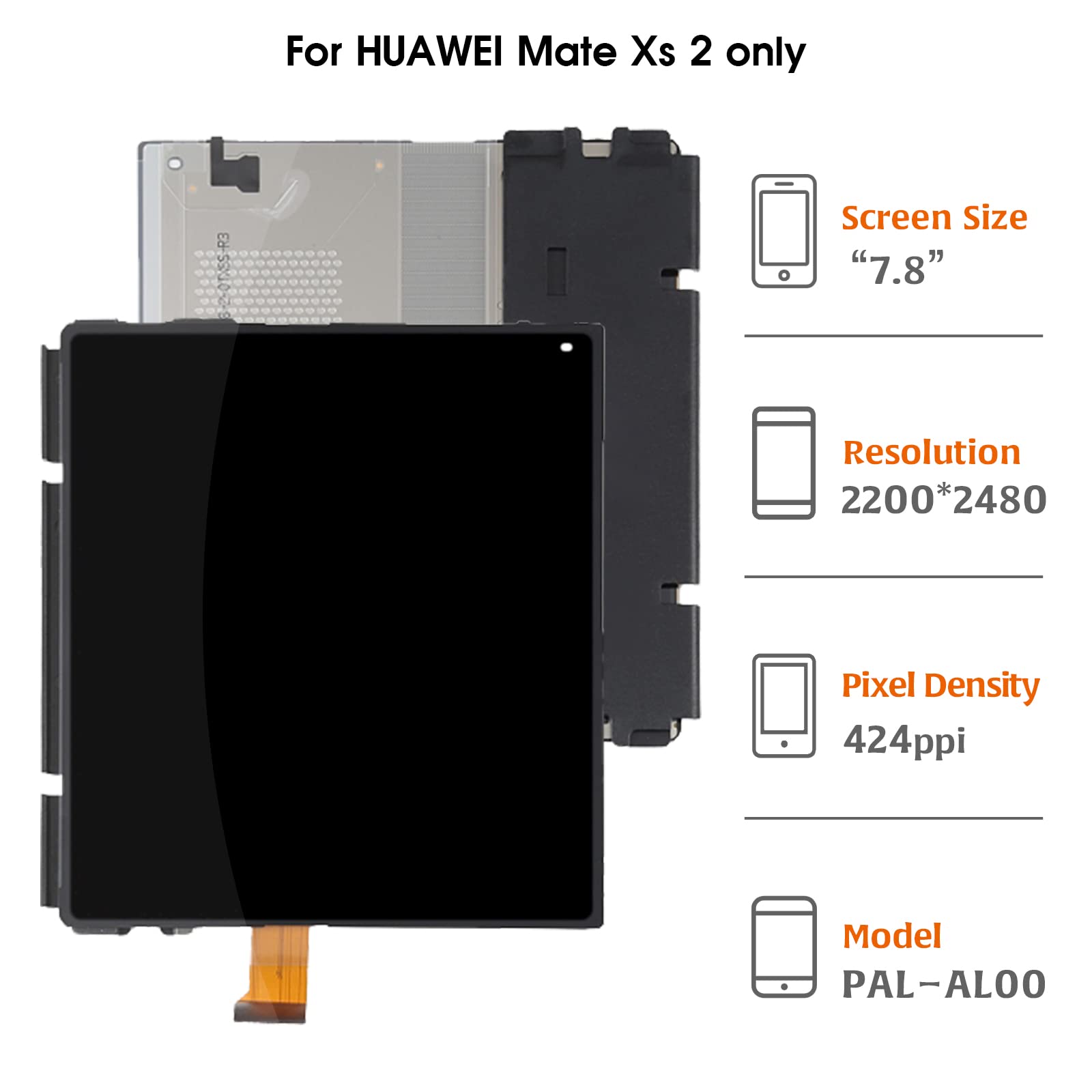 HUAWEI Mate Xs2 ディスプレイ、ヒンジ異常なし HUAWEI Mate Xs2 ディスプレイ、ヒンジ異常なし