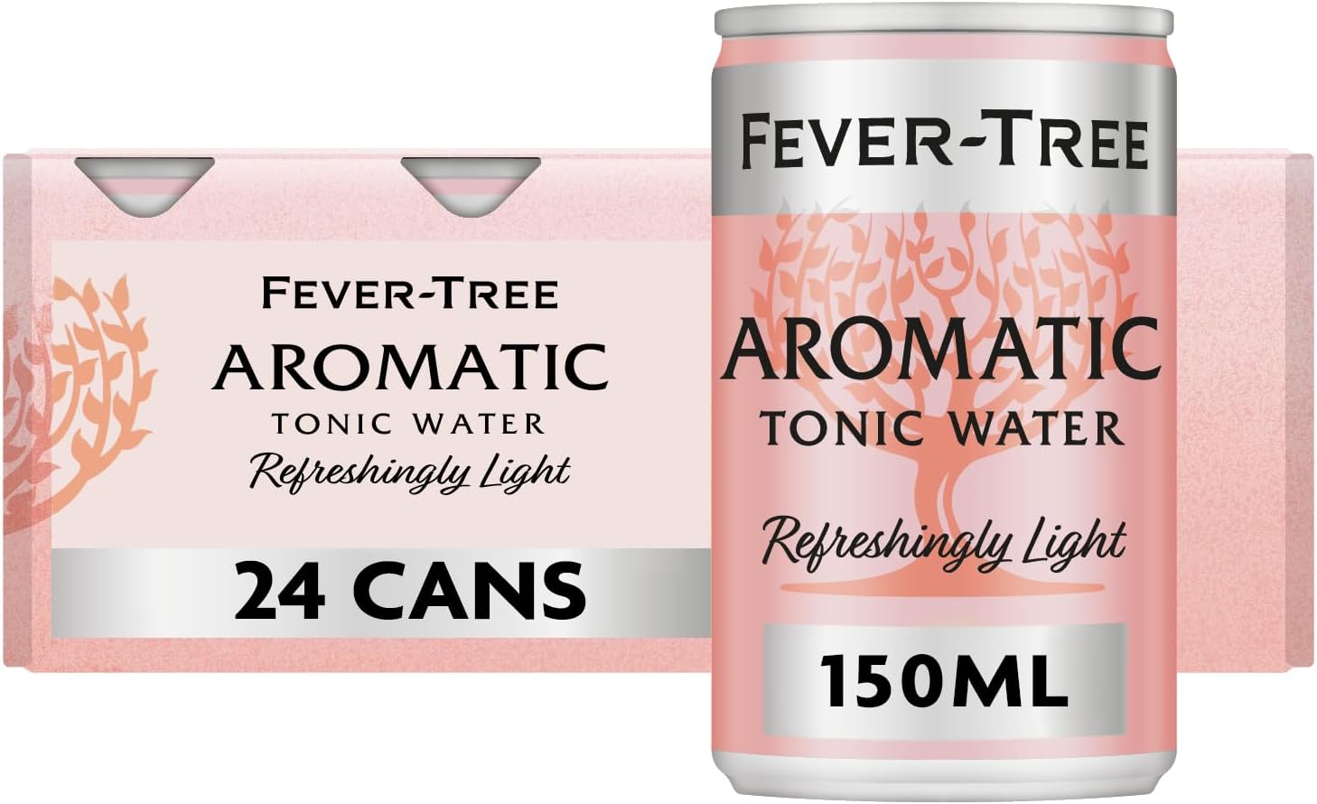 Fever-Tree Refreshingly Light Aromatic Tonic Water 24x150ml