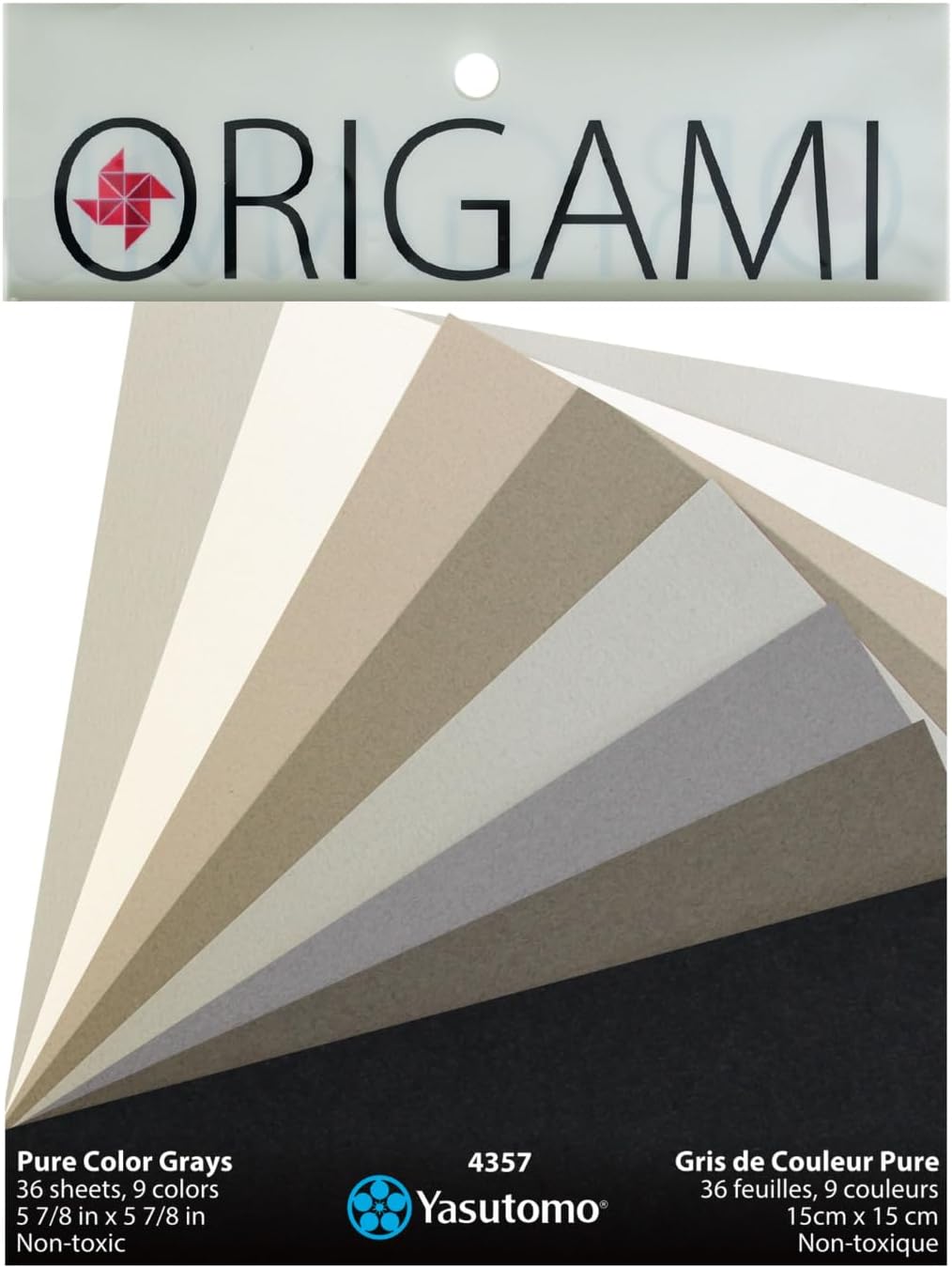 Yasutomo PURE Grays Origami, 5.875-Inch
