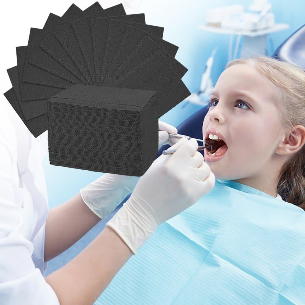 125 Stück Dentallätzchen, Laken, Tücher, Tattoo-tischdecken, Reinigungsunterlage, Hygiene-Tattoo-lätzchen, Wasserdichtes Tattoo-tischtuch Für Die Zahnklinik