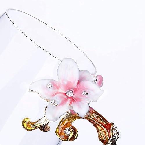 Miniatura 5 de Taza de té, tazas de café, tazas de café de vidrio transparente, tazas de té con cuchara, juego de tazas de té con cuchara esmaltadas hechas a mano,