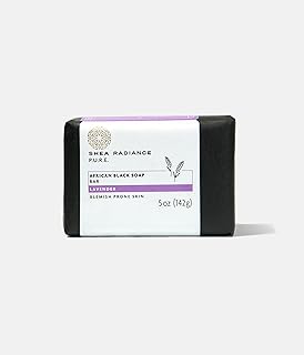 Shea Radiance Barra de jabón negra africana