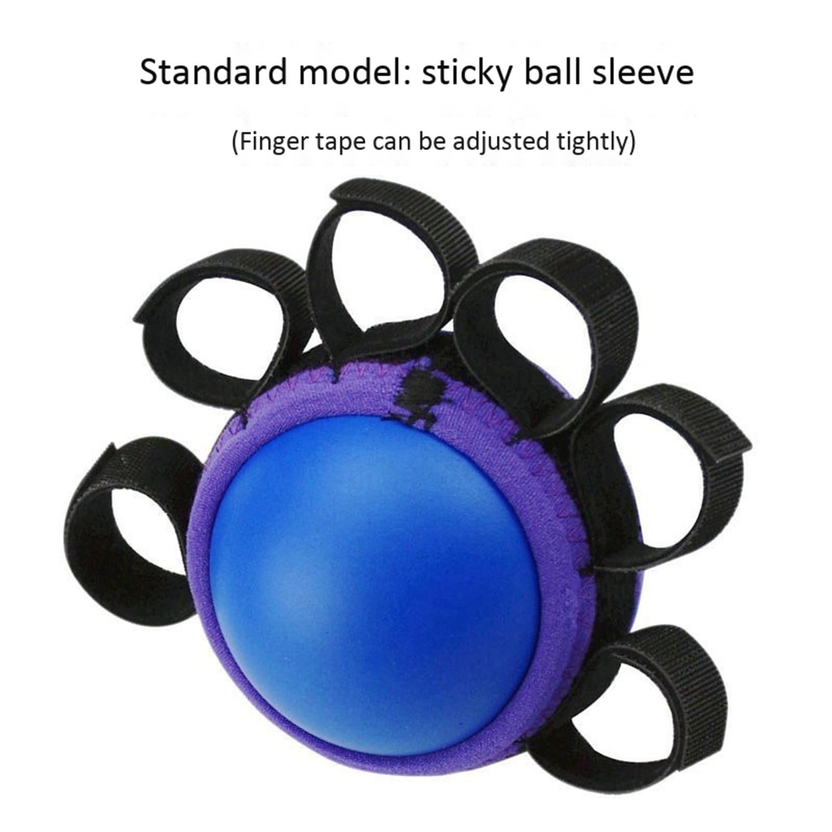 Bloepum 3X Hand Grip PU Ball Finger Practice Hemiplegia Exercise Rubber Rehabilitation Training Gripper