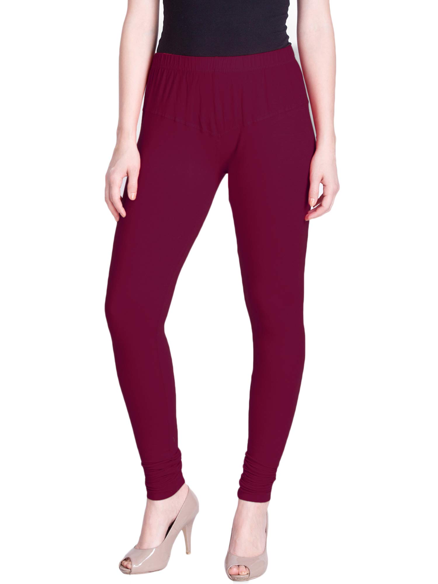 lux lyra Lyra Women Solid Premium Cotton Ankle Length Leggings | Mid-Waist | Fashionwear-picture-28