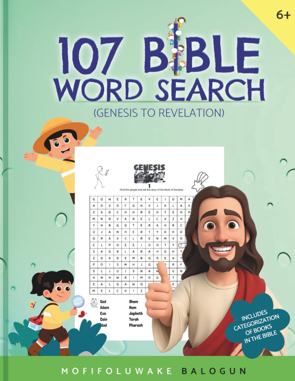 107 Bible Word Search: People, Places and Words of the Bible