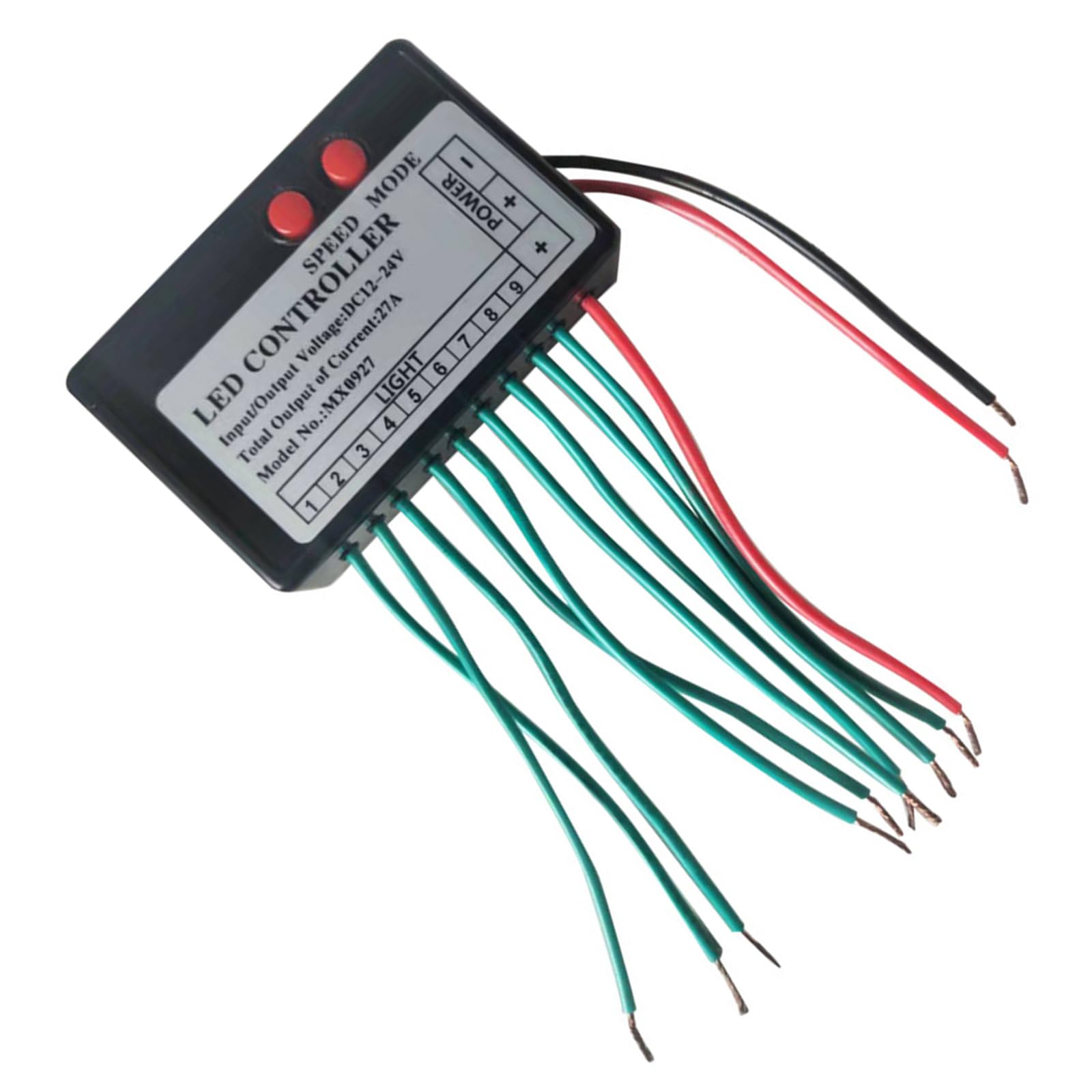 Geavonyg Stable Circuit Controller for Easy Setup 12V 24V Compatibility Lighting Effects Controller