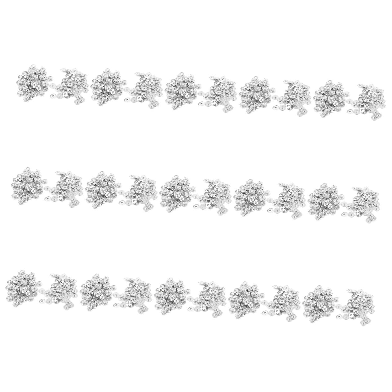 Operitacx 750 Juegos De Botones A Presión Para Manualidades Cierres A Presión De Metal De 15 Mm Cierres A Presión Para Coser Material De Latón Plateado.