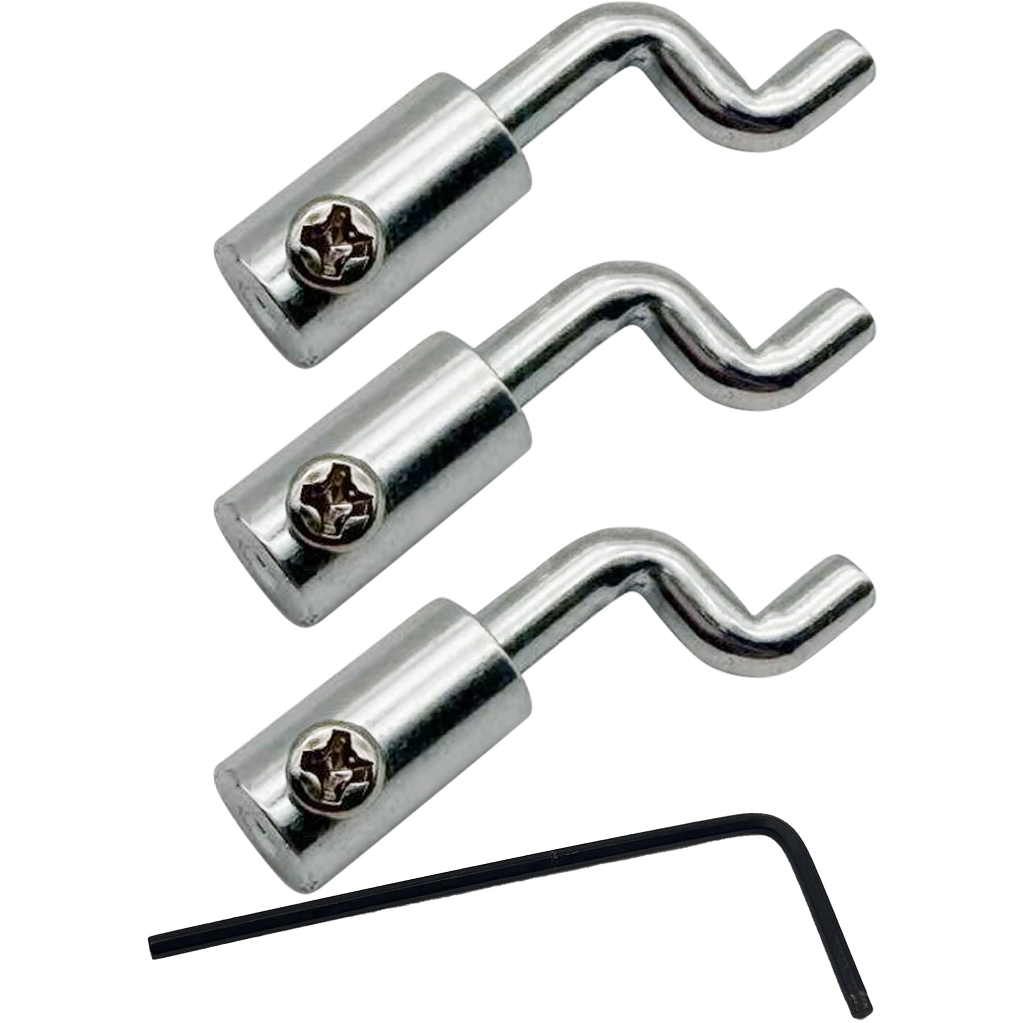 3 Pcs Throttle Cable Ends Z Bend Universal Cable Stop for Lawn Mower