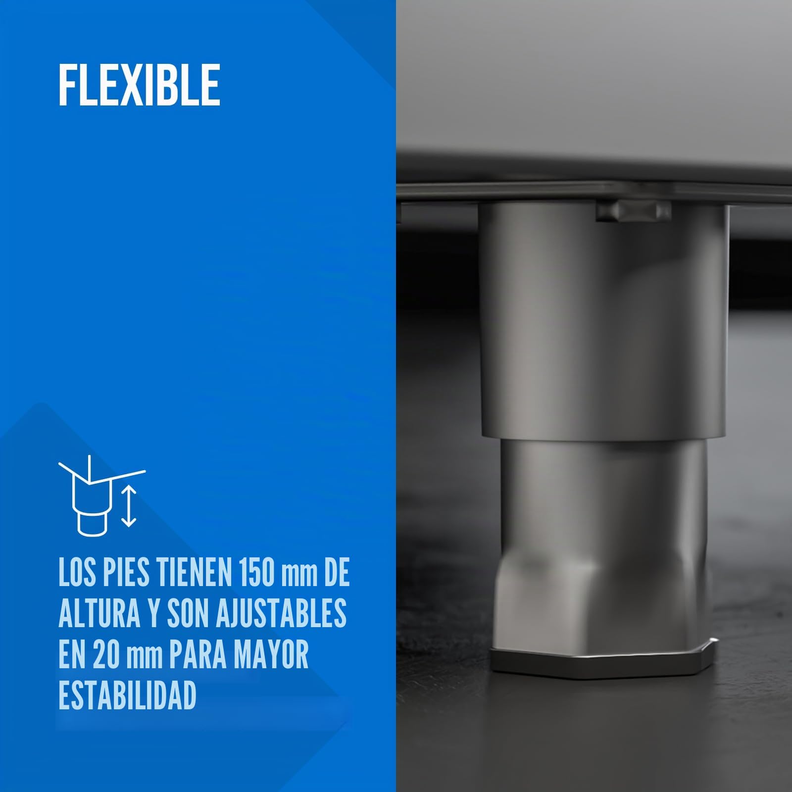 Royal Catering Armario para vajilla de acero inoxidable, 120 x 70 x 180 cm, 3 compartimentos, 2 cajones, fácil montaje, patas ajustables en altura, armario alto