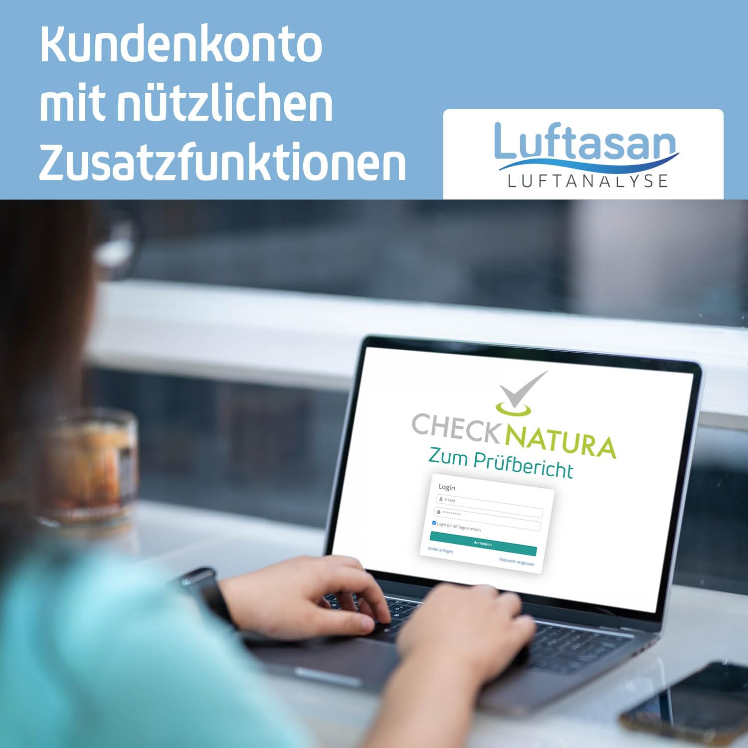 Raumluft Test fürs Kinderzimmer – Luftanalyse auf 50 Schadstoffe im Labor | professionelle Analyse im deutschen Fachlabor