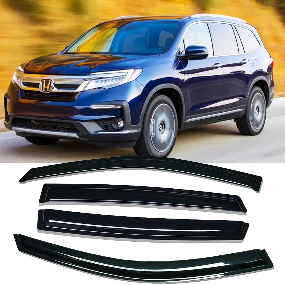 Photo 1 of Window Visors Rain Guards for 2016-2022 Honda Pilot(Excludes Touring) 94557