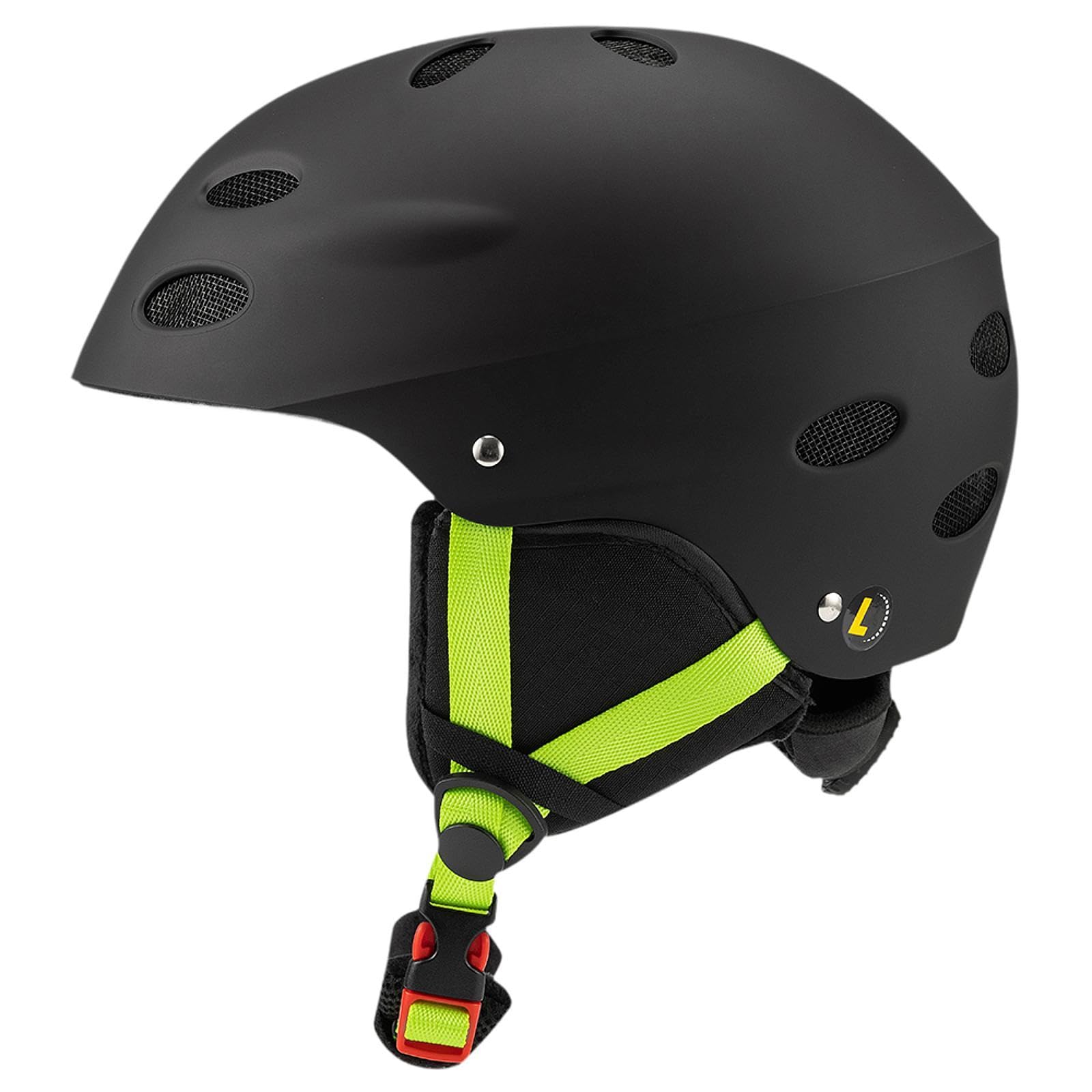 LOVIVER Skihelm für Erwachsene, Kopfschutz für Snowboard und Radfahren, atmungsaktiv und warm, mit abnehmbarem Futter, geeignet für Männer und Frauen