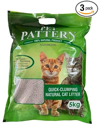 DynamicSales (India) Smart Ball Shaped White Bentonite Cat Litter 10kg Offer (5kg - Pack of 2) (PP2)