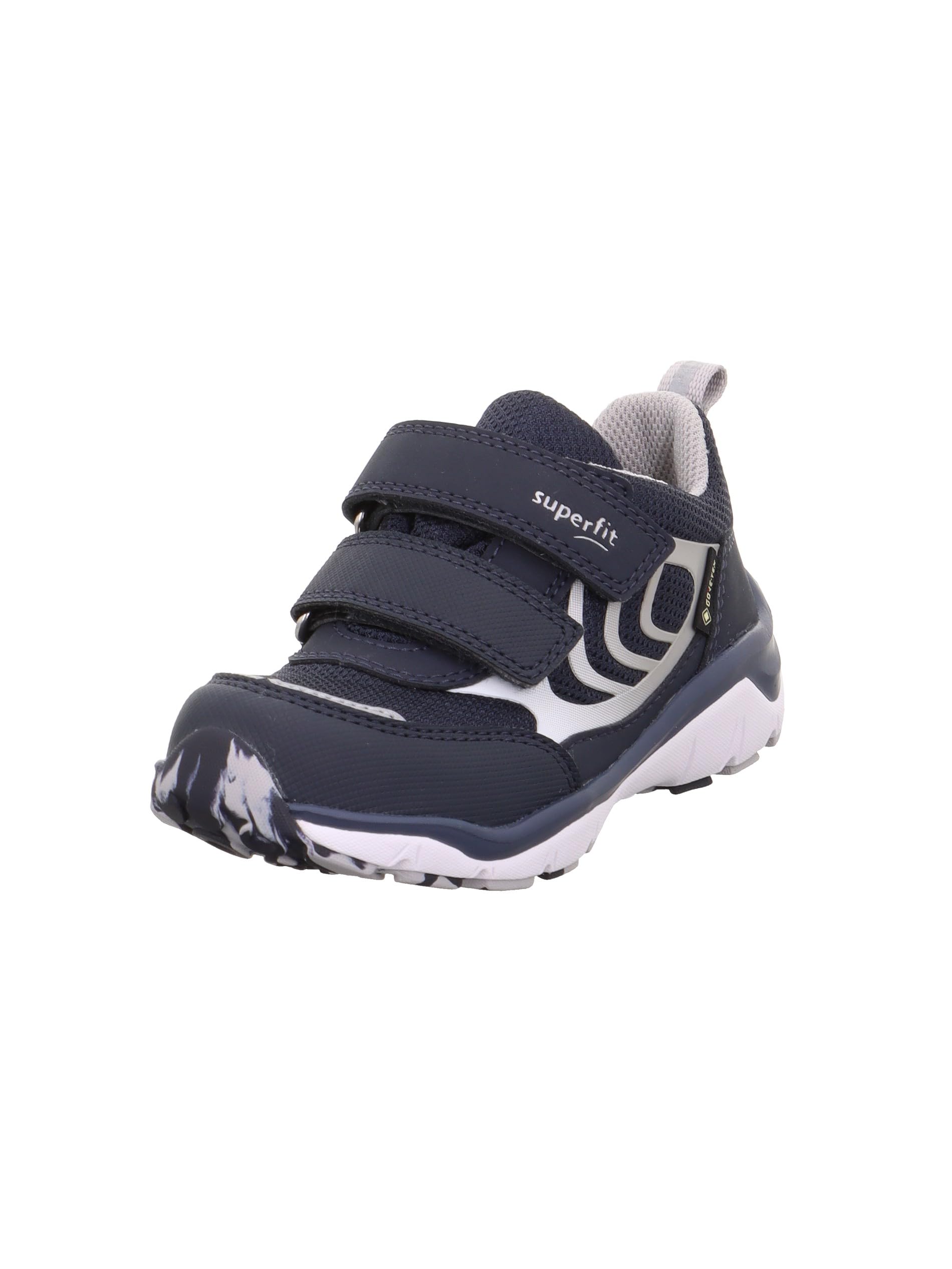 Superfit SPORT5 Trainers, Blue/Light Grey 8010, 33 EU, Blue Light Grey 8010, 14 UK