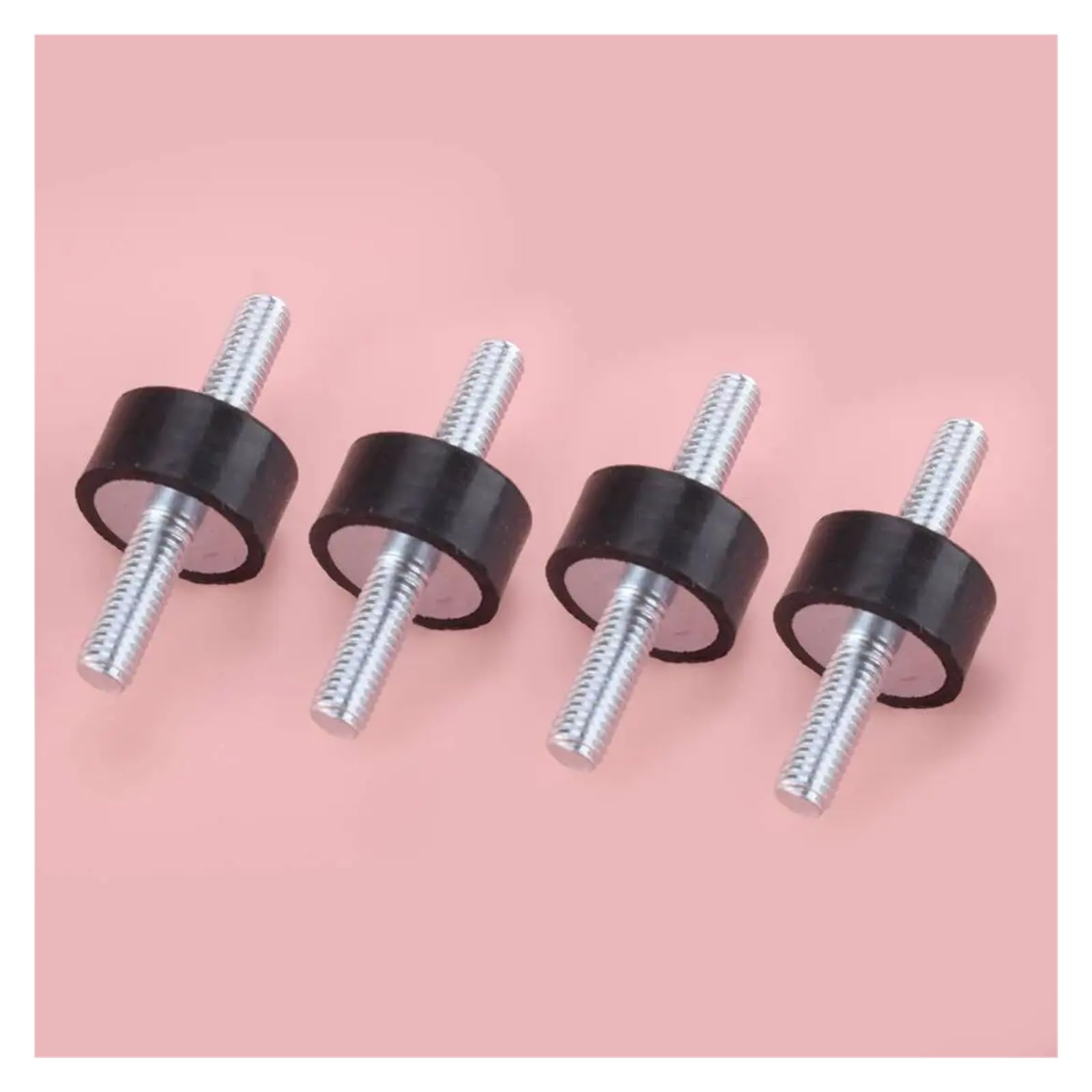 Supporti antivibranti in gomma 4 pezzi M6x18 20x10mm supporto tampone in gomma staffa cuscinetto antivibrazioni isolatore serranda Silentblock Silent Block for motore