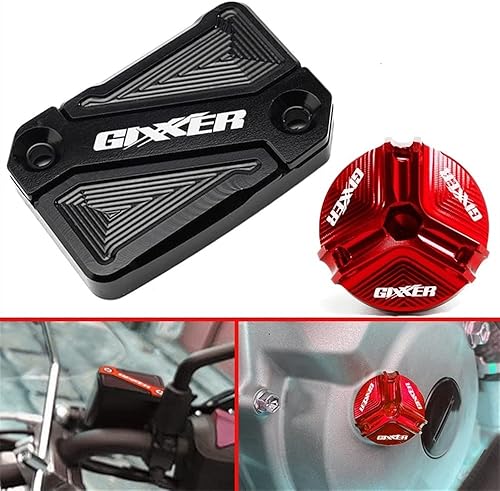 Miniatura 2 de ISITAC Para Suzuki GIXXER 250 155 150 125 SF250 2018-2022 2023 motocicleta CNC aluminio delantero o trasero cilindro maestro cilindro freno depósito