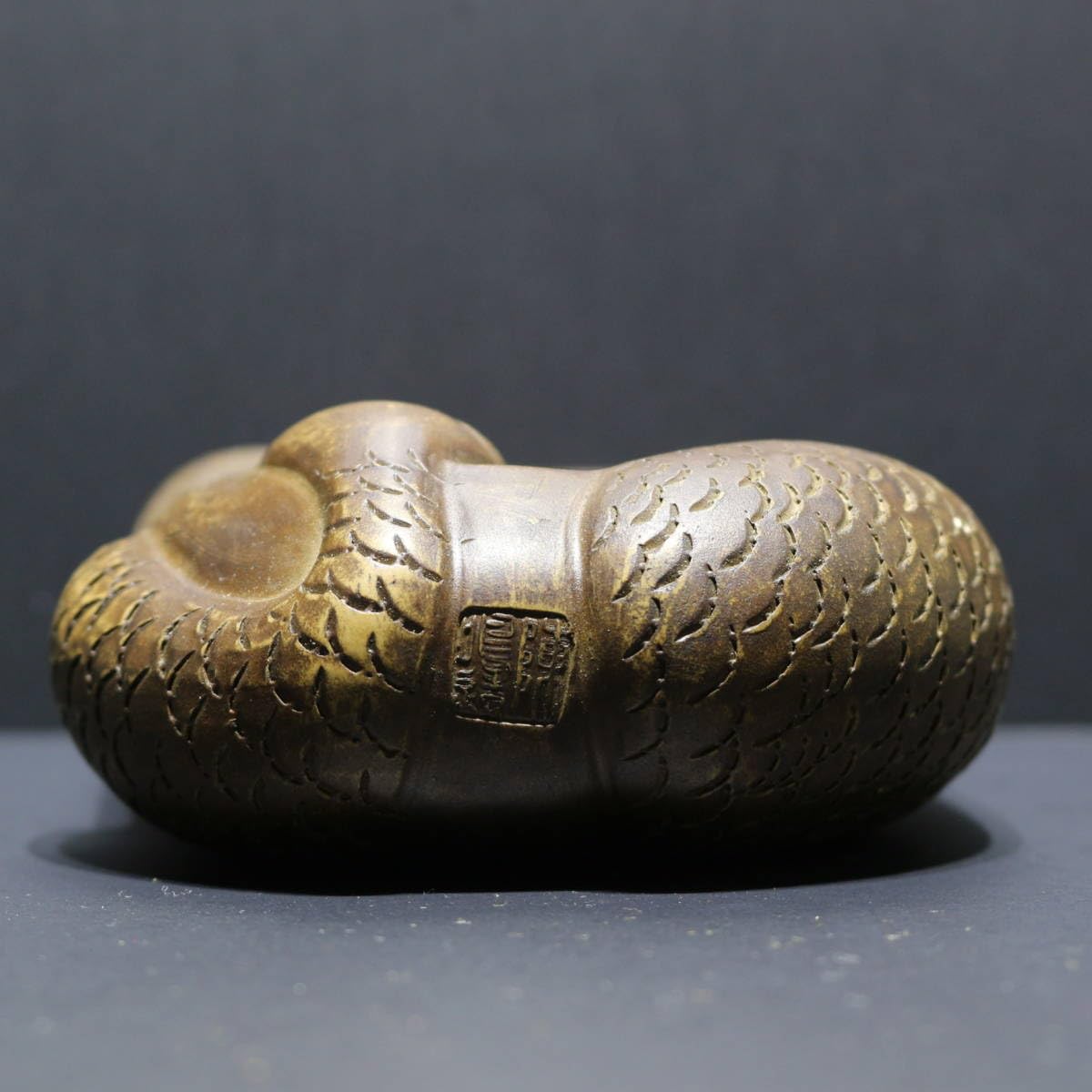 硯 : すずり 陳鳴遠在銘鴨形池硯唐物宜興紫砂彫刻時代物中国美術 硯石