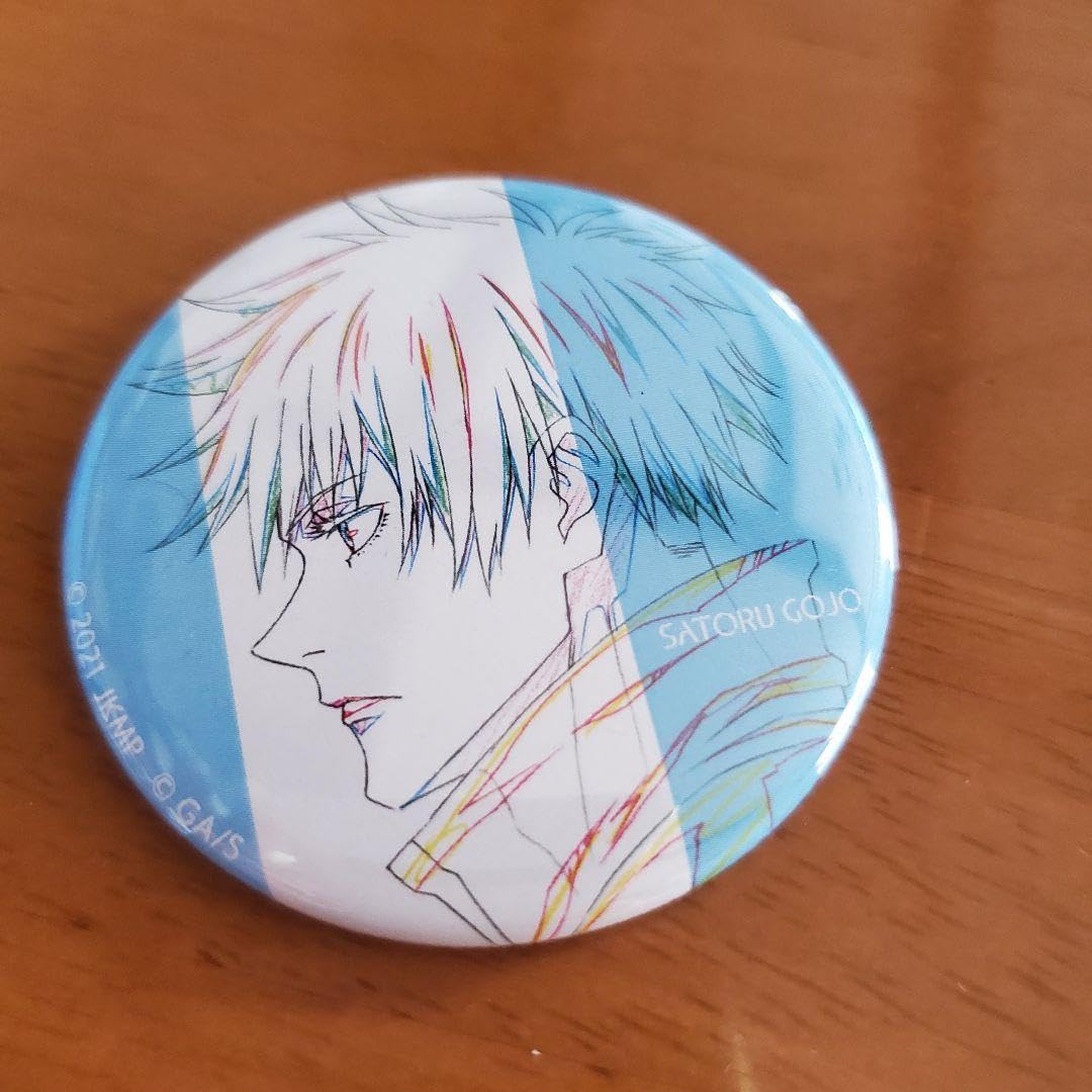 五条悟 原画缶バッジ