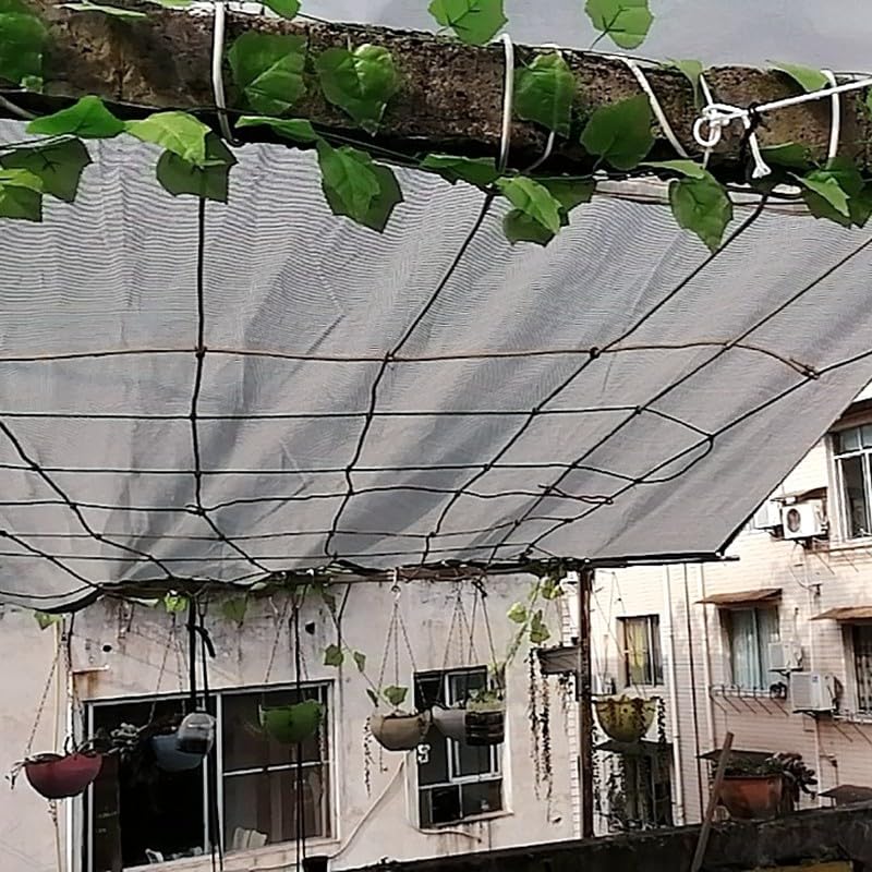 Srebrno-szary baldachim żaglowy, 2 x 2 m, siatka przeciwsłoneczna na balkon, dziedziniec, do pokoju słonecznego, samochodu, pergoli, ogrodu, ochrona przed promieniowaniem UV, na zewnątrz i na patio