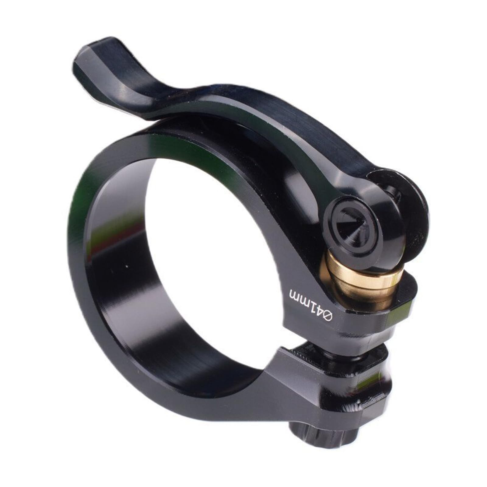 Universals Bike Seat Tube Clamps Antislip Quickly Install Bicycles Seatpost Clamps for Road Cycling Light Weight Quickly Release Bicycles Seat Tube Clip