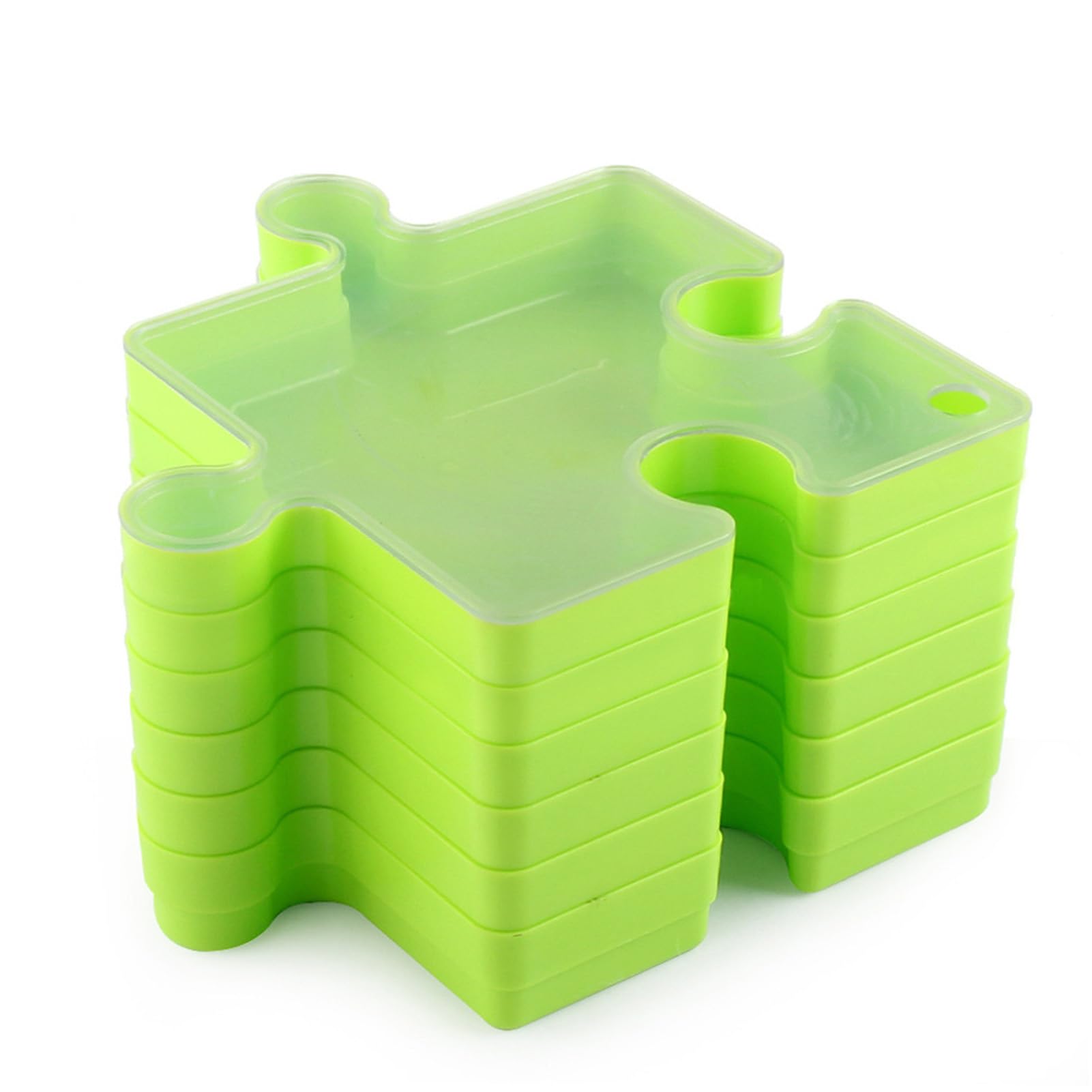 Dudok Stackable Puzzle Sorter, Puzzle Sorting Trays, Sturdy Puzzle Storage Box, Portable Puzzle Sorting Trays, Jigsaw Puzzle Sorting Trays Can Organize And Sort Puzzles Up To 1000 Pieces