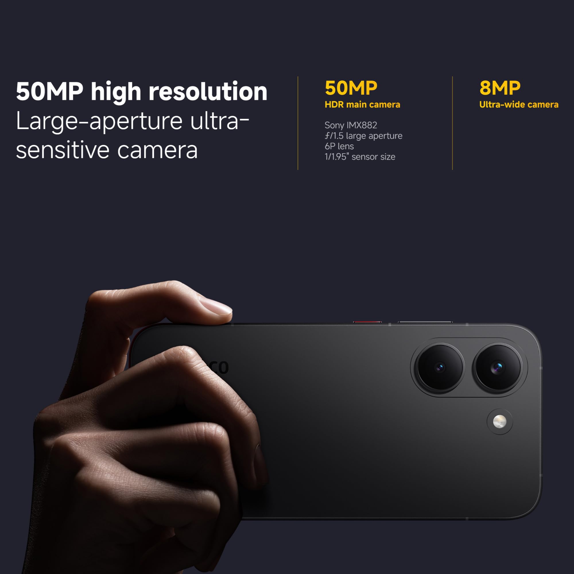 POCO Smartfon X8 Pro 5G 12 GB / 512 GB NFC Biały White